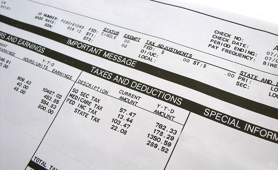 The Anatomy of a Paycheck